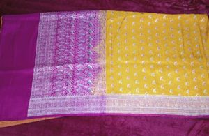 Multi-Color Kanjeevaram Pure Silk Saree