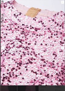 Pink Sequinned ready to wear Lehenga Choli Set