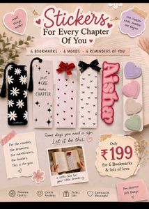 Pastel Bookmark Gift Set🩷