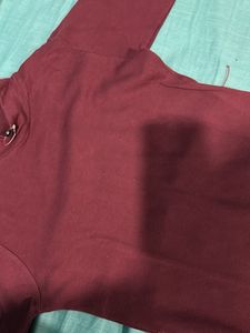Maroon dress