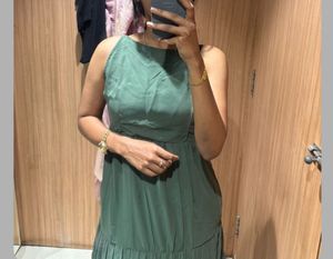 Trapeze dress with side Zip