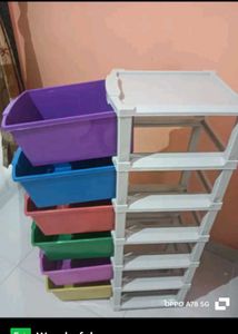 DRAWER COSMETIC VANITY BOX MULTICOLOR