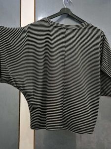 Striped Knit Top