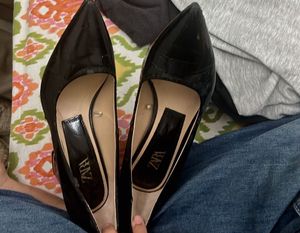 Stylish Black Patent Heels