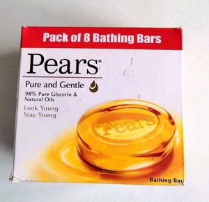 Pears Pure &amp; Gentle Bathing Bars (8 Pack)