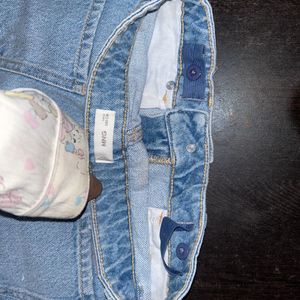 Denim Mini Skirt (MANGO)