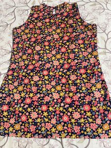 Floral Print Sleeveless Dress