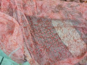 Beautiful Pink Floral Saree