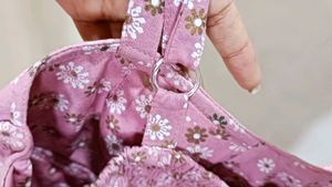Pink Floral Padded Cami Dress/Top with Adjustable