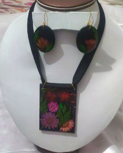 Handmade Resin Jewellery Set