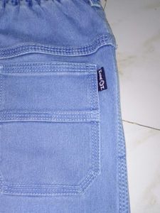 light wash straight leg jeans