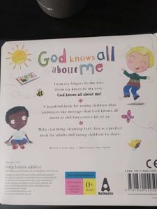 board book God Knows All About Me Children's Boo