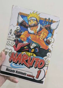 Naruto Vol 1 Manga
