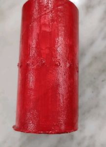 Vibrant Red pen stand/vase