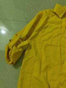 Bright Yellow Shirt