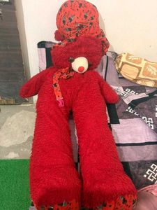Giant Red Teddy Bear Plush Toy