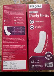 Sirona Daily Wear Panty Liners