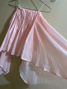 Light Pink Sleeveless Top For Women 💗