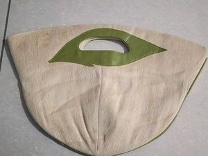 Unique Leaf Design Tote Bag