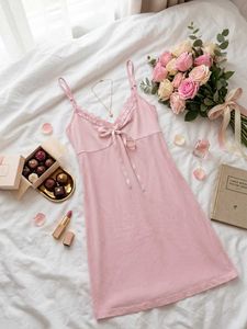 Price drop 🔥Pink SoSoft Modal LaceTrim Nightdress