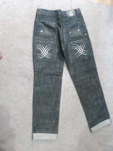 Stylish Dark Wash Denim Jeans.