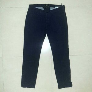 💎 ZARA Man Denim Couture Trousers - Blue