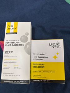 Sun Scoop &amp; Chemist at Play Skincare Duo