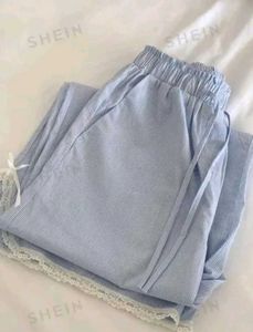Striped Wide Leg Trousers