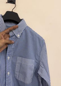Classic Blue Gingham Shirt