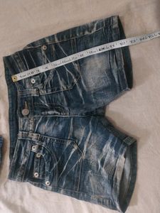 Denim Shorts Combo