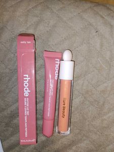 COMBO ofRhode Peptide Lip Tint & Rare Beauty Glos