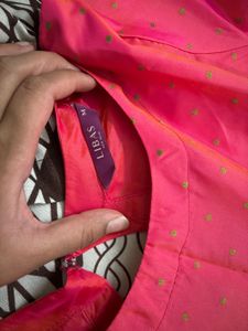 Vibrant Pink Kurta and duppatta from libas