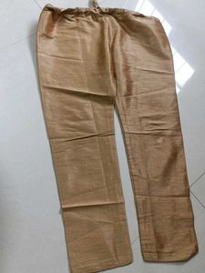 Boys navy Blue Kurta with golden Pants