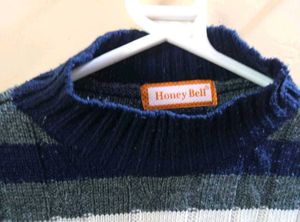 Unisex Classic Striped Winter Knit Sweater