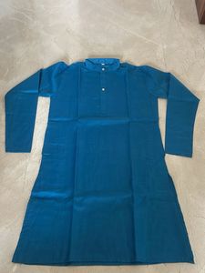 Teal Men's Kurta 32 chest