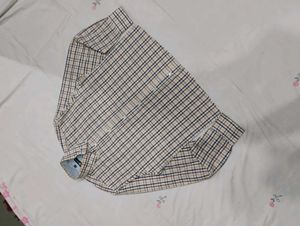 Checkered Button-Down Boxxy fit Shirt