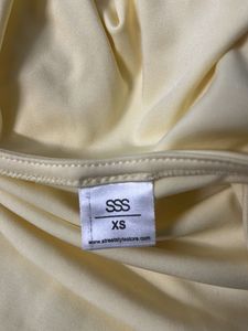 Chic Yellow Mini Dress