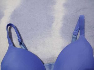 Chic Blue Push-Up Bra