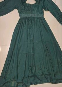 Elegant Green Maxi Dress