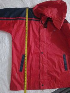 Red &amp; Navy Rain Jacket