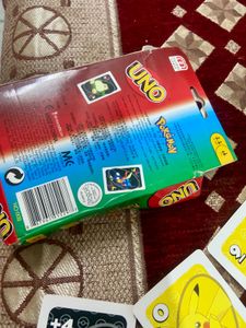Rare Pokemon UNO Cards Game Orignal
