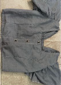 Chic Gingham Crop Top