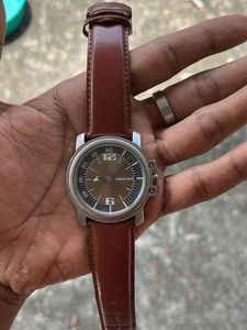 Fastrack Analog Watch with Brown Strap