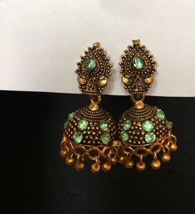 Women Set Of Three Jhumka Earrings