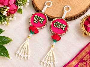 Diwali Jharokha and Shubh labh Combo Set