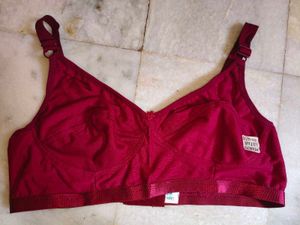 Comfortable Maroon Bra