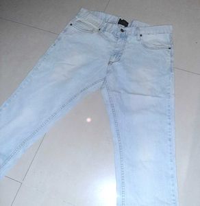 Authentic ZARA Light Wash Denim Jeans - Men