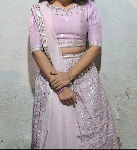 Beautiful Lavender Lehenga Choli