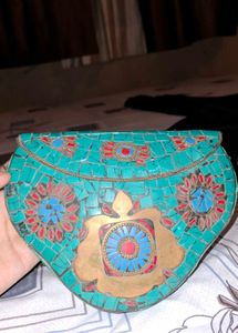 Bohemian Mosaic Clutch Bag