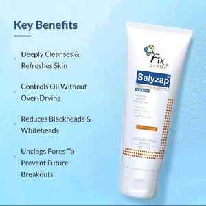 Fix DERMA Salyzap Daily Face Cleanser for Acne